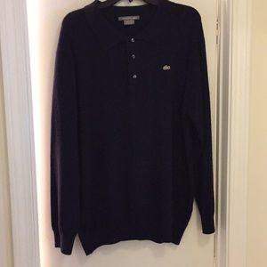 Lacoste L/S cashmere polo
